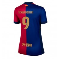 Barcelona Robert Lewandowski #9 Hemmatröja Kvinnor 2024-25 Korta ärmar